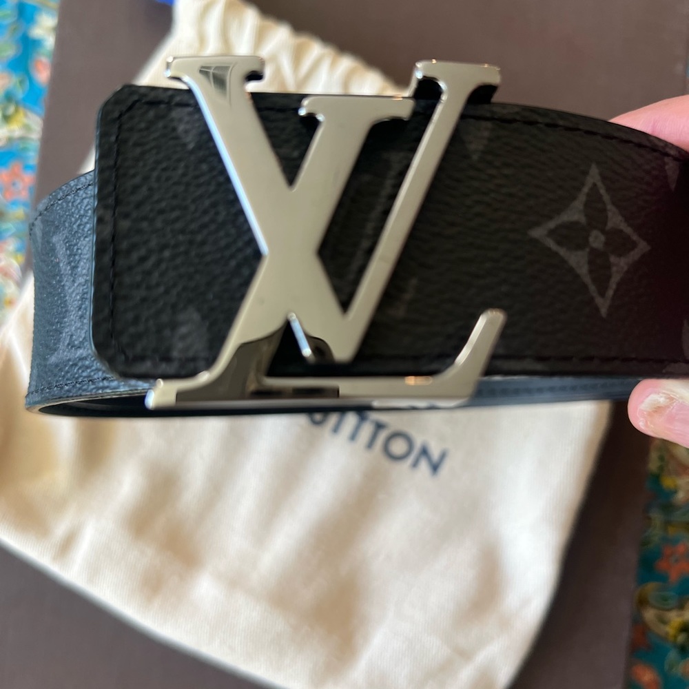 Louis Vuitton Monogram Eclipse Reversible Belt